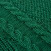solid color three-dimensional button flower lantern sleeve knitting sweater women's top