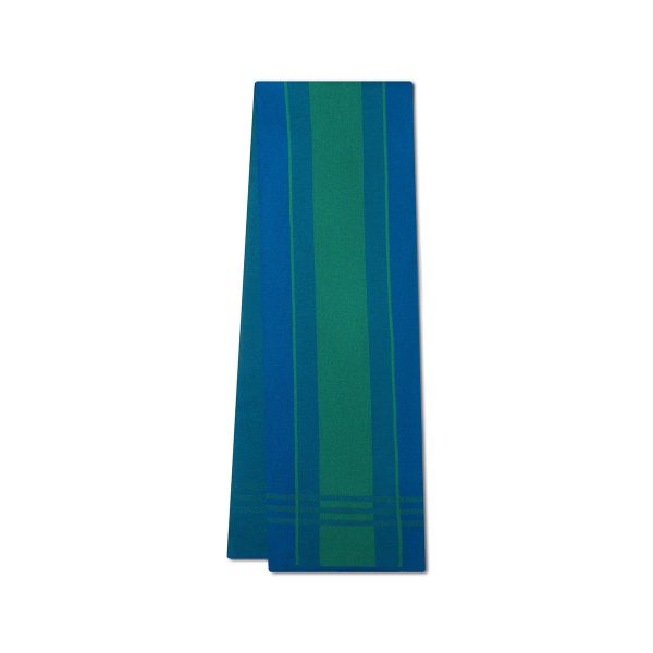 Fashion cross striped colorful soft keep warm knit women scarf - Image 3